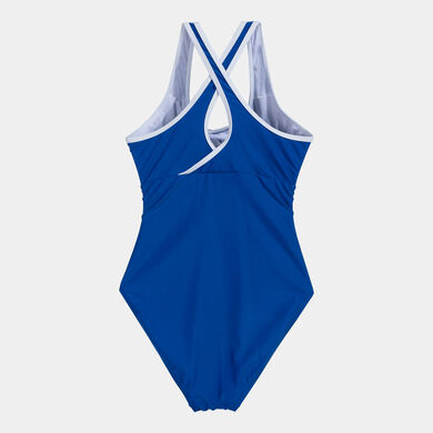 Swimsuit woman Shark royal blue