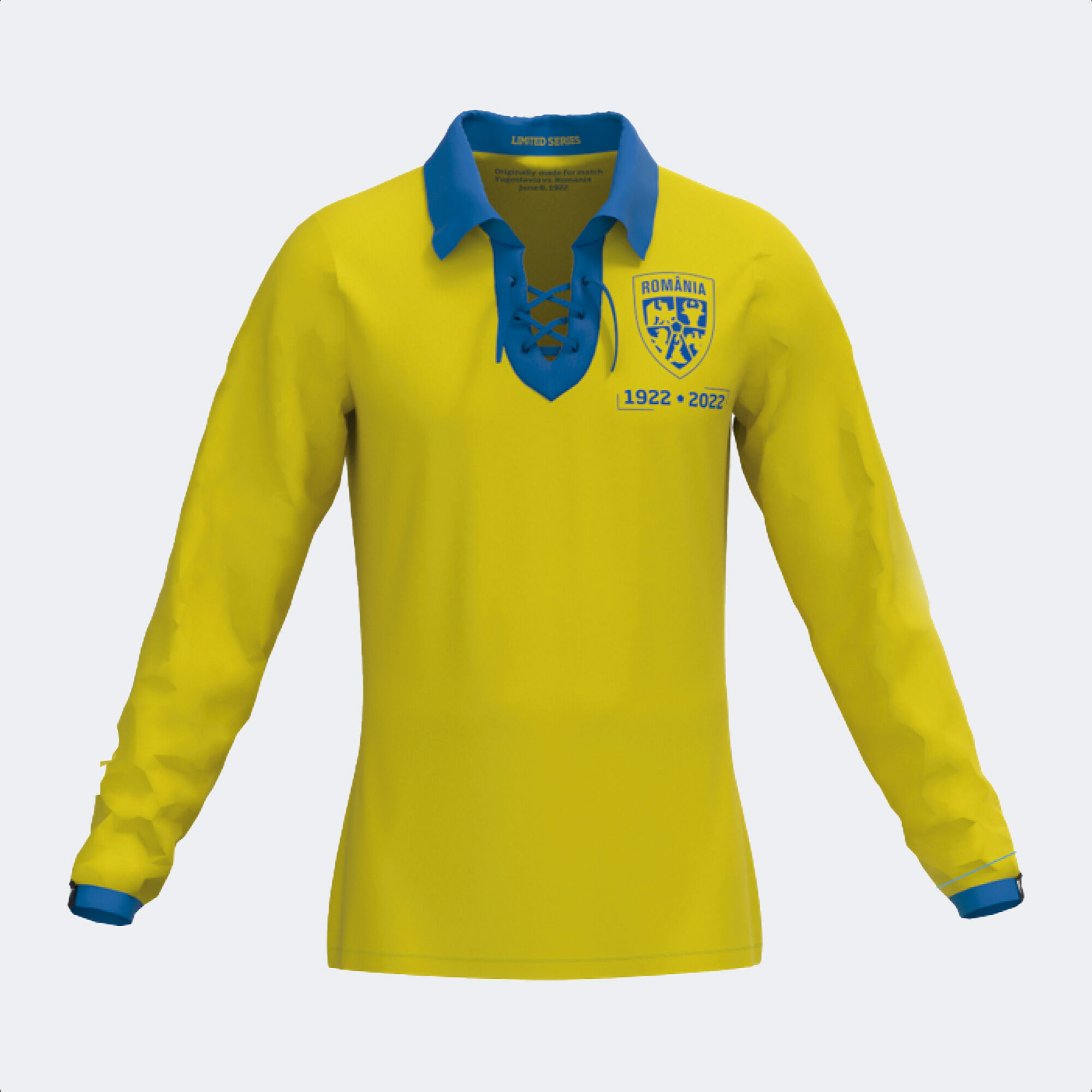 Camiseta manga larga Federación Rumana Fútbol