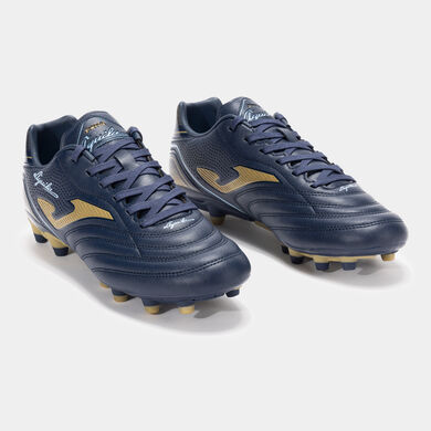 Botas fútbol Aguila 25 terreno firme FG marino
