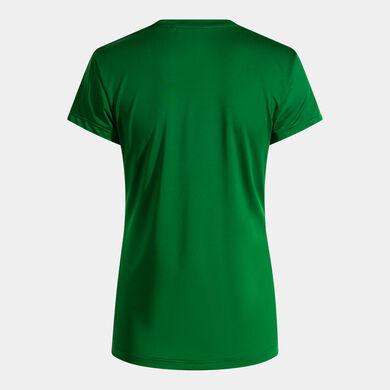 T-shirt manga curta mulher Record III verde