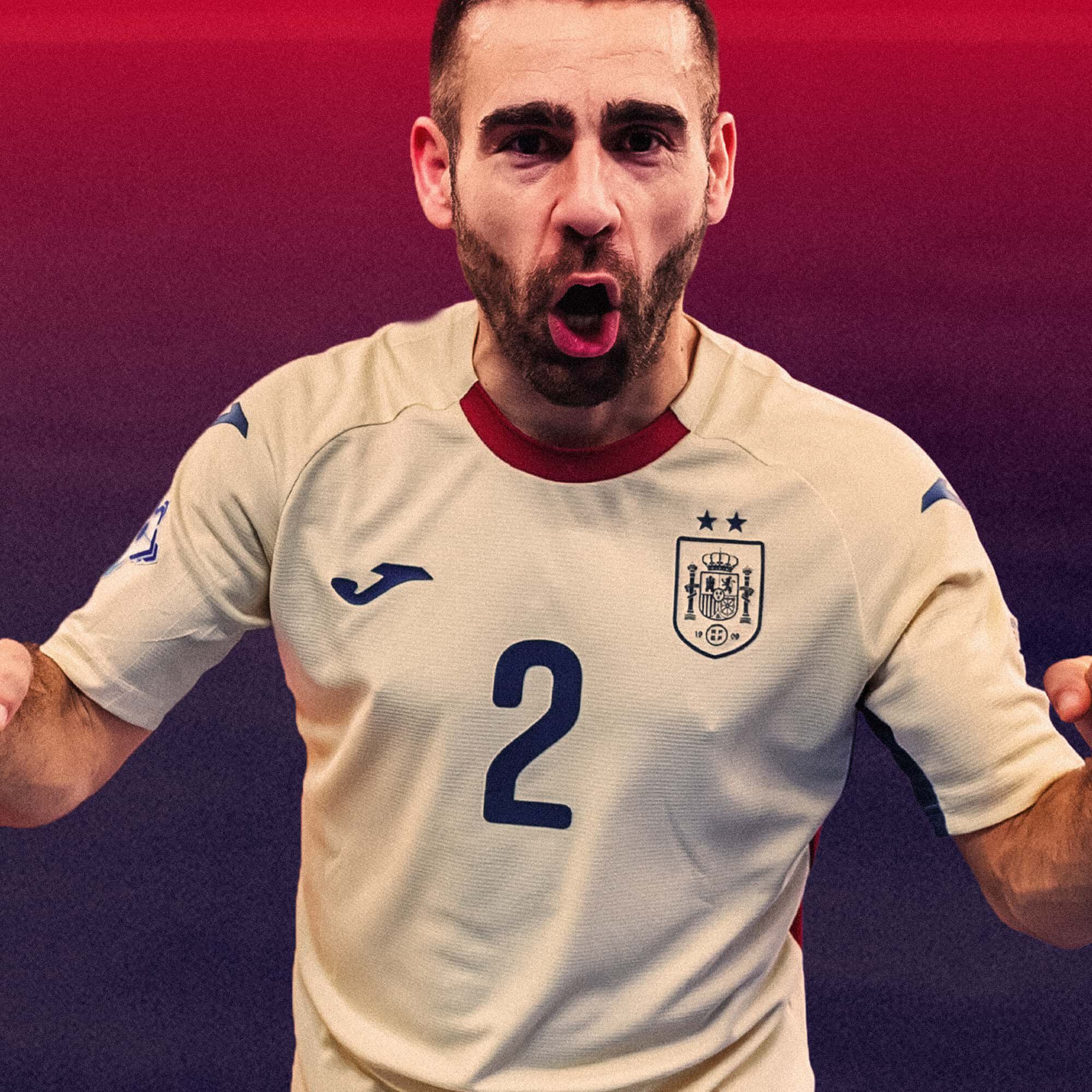 Shirt short sleeve away kit Spanish Futsal Selection | JOMA®