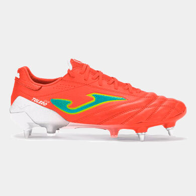 Football boots Toledo Cup 26 soft ground orange