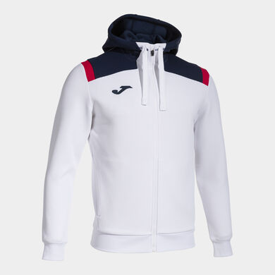 Chaqueta con capucha hombre Toledo blanco marino