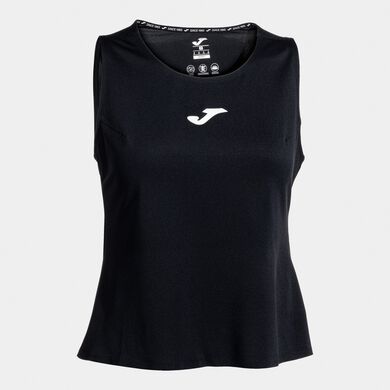 Camiseta sin mangas mujer Challenge negro