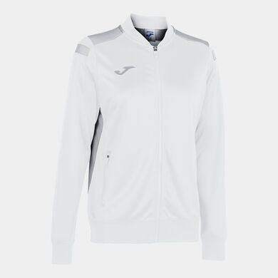 Casaco mulher Championship VI branco cinzento