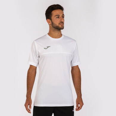 Shirt short sleeve man Montreal white