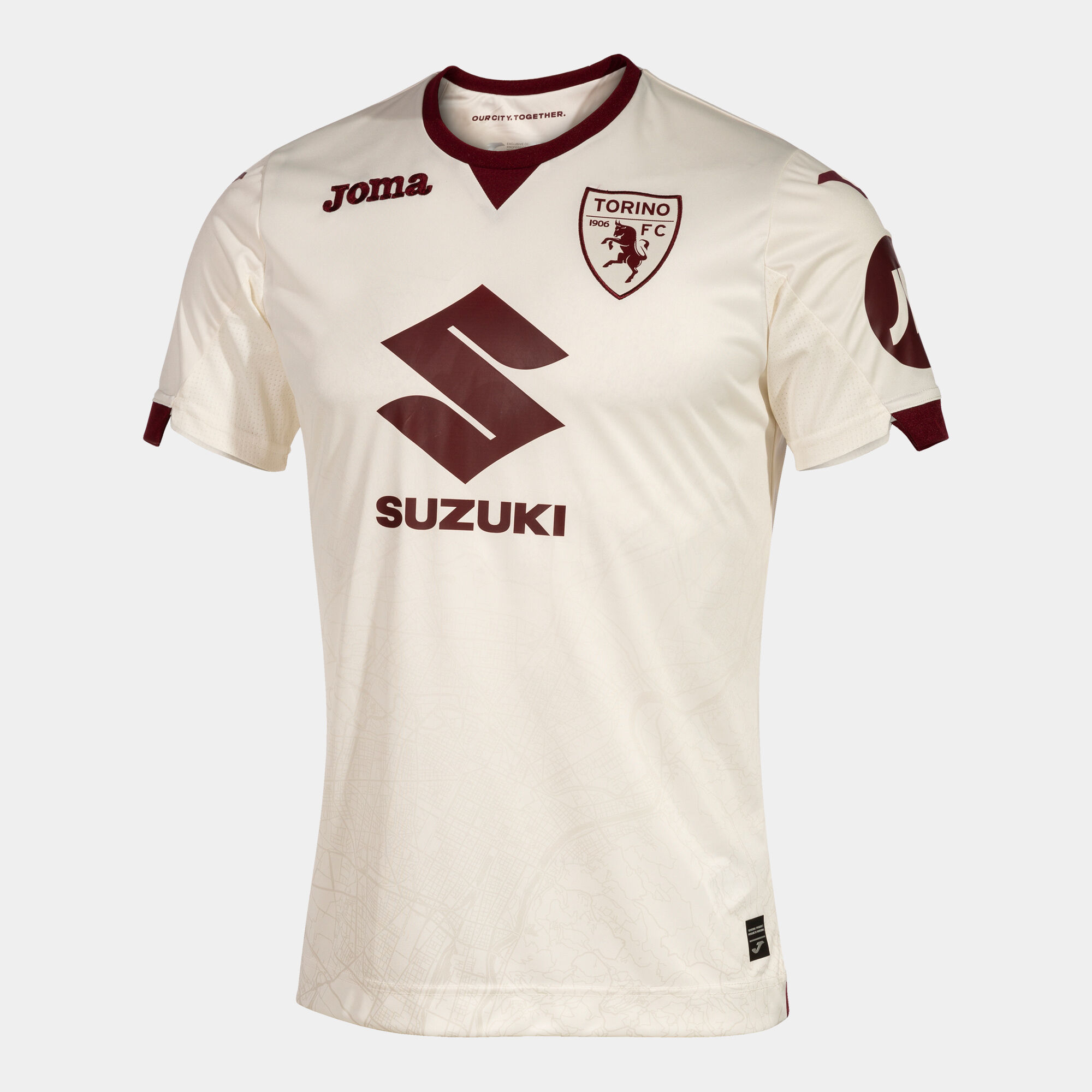 T-shirt manga curta equipamento secundário Torino 23/24