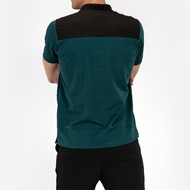 Polo manga corta hombre Winner II verde negro