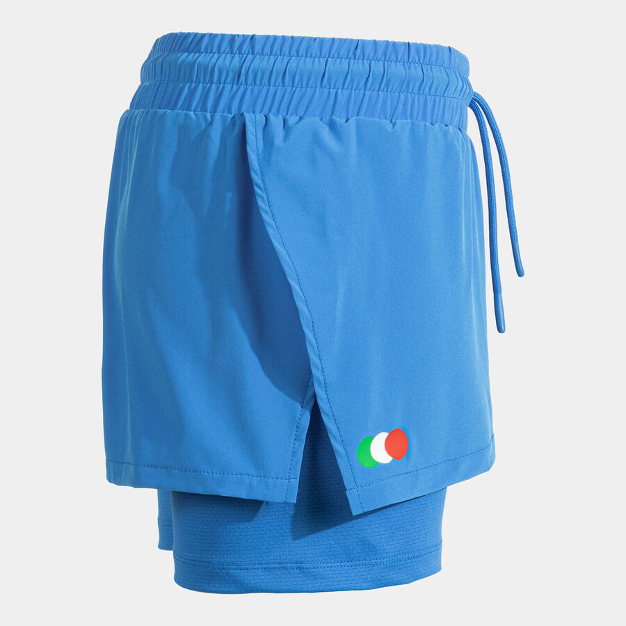 SHORT MUJER COMP. OFI. FED. ITALIA TENIS Y PADEL