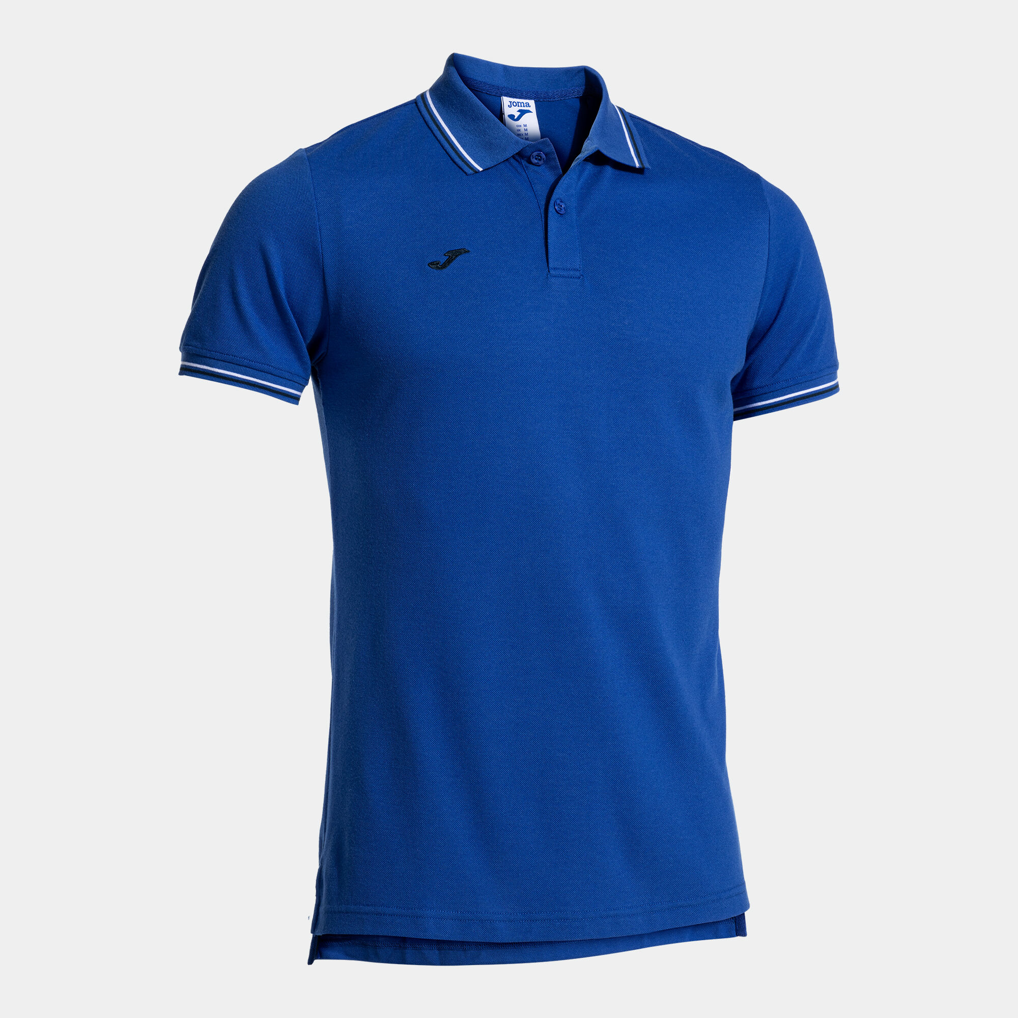 Polo shirt short-sleeve man Confort Classic royal blue navy blue