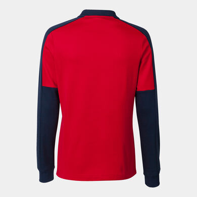Felpe donna Eco Championship rosso blu navy