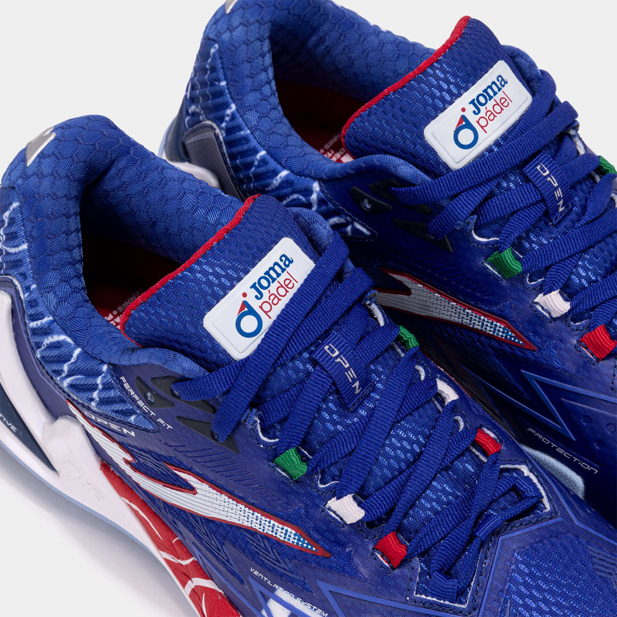 Shoes Open Men 25 Italian Tennis And Padel Federation unisex royal