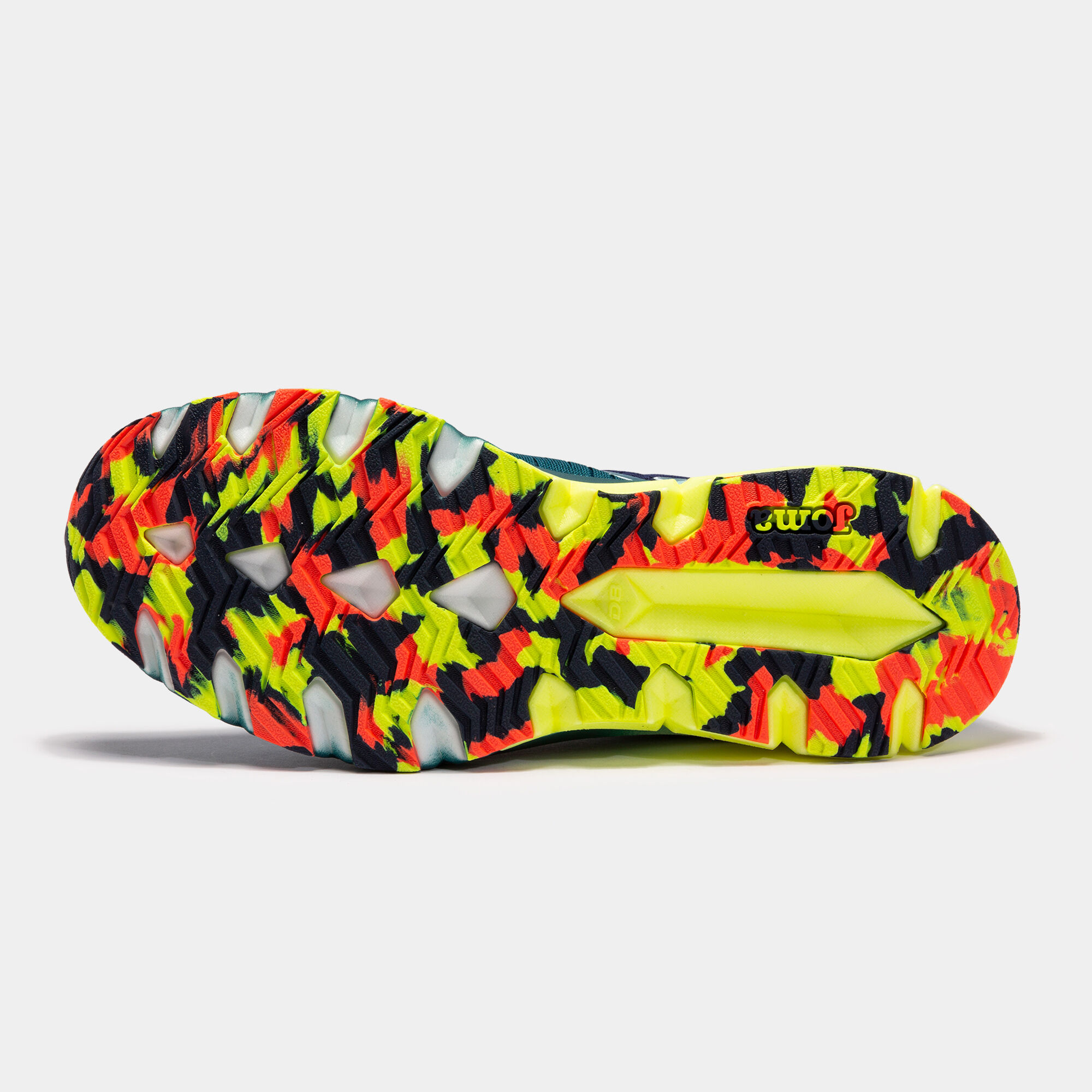 Running shoes Fenix 22 man blue fluorescent yellow