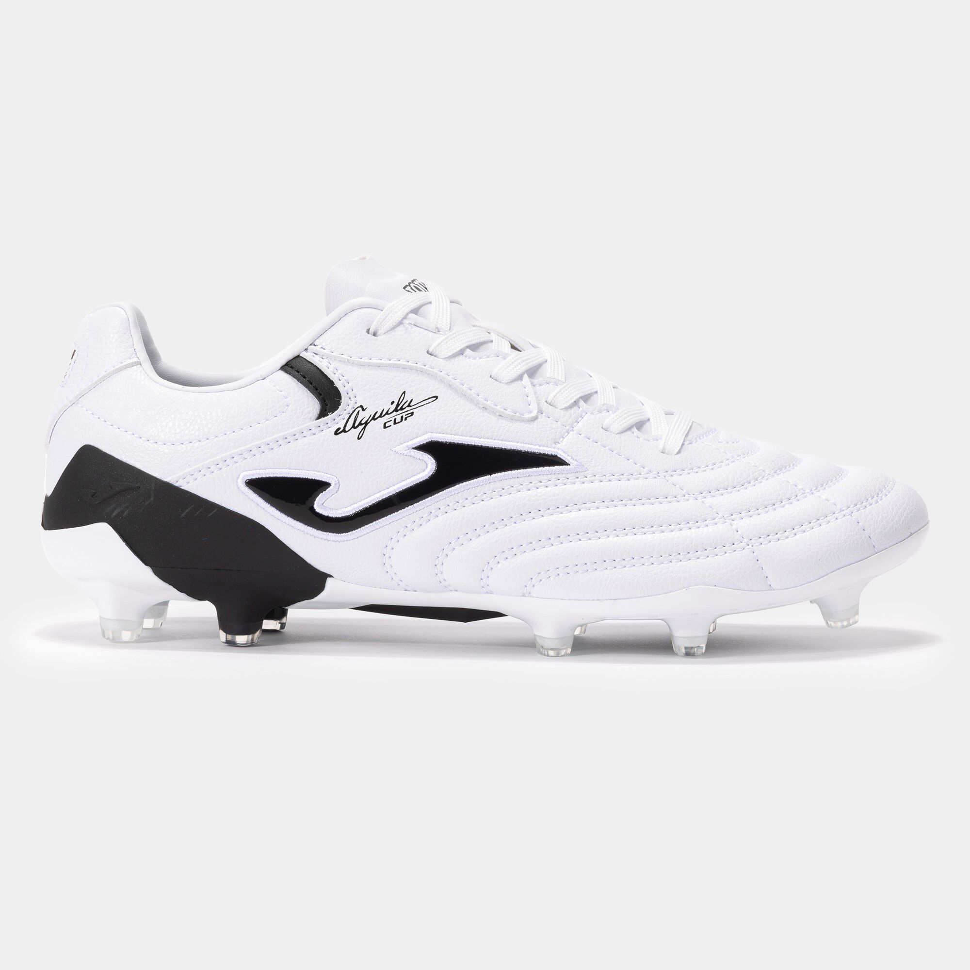 Football boots Aguila Cup 24 firm ground FG white black