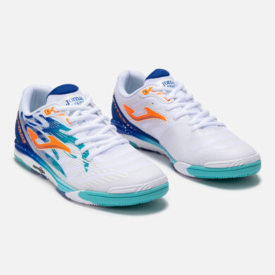 Zapatillas fútbol sala Regate Rebound 25 indoor blanco royal