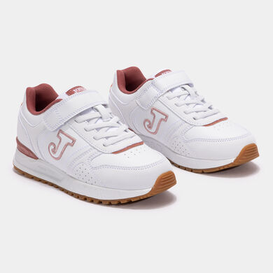 Scarpe casual Tornado Jr 25 junior bianco rosa