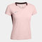 Maillot manches courtes femme Smash rose