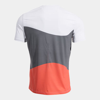 Tricou cu mânecă scurtă bărbaȚi Torneo alb coral