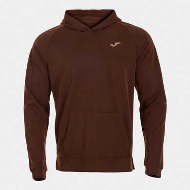 Camisola com capuz unissexo Breath castanho