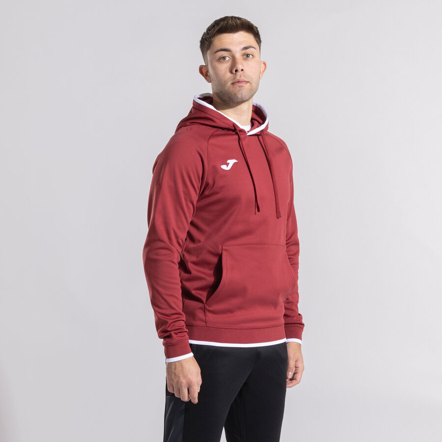 SUDADERA CON CAPUCHA COMBI PREMIUM