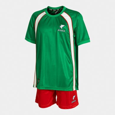 Set junior Futbol Retro Mundial 2026 verde rosso