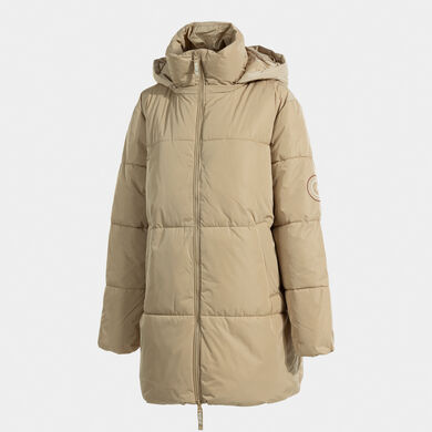 Anorak woman Mimetic beige