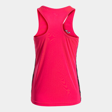Tank top woman Olimpiada fuchsia black