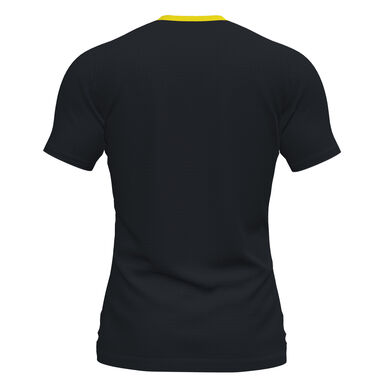 Maglia a manica corta uomo Flag II nero giallo