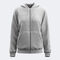 Casaco com capuz mulher Urban Street cizento melange