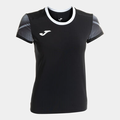 Shirt short sleeve woman Elite XI black dark gray