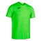 Camiseta manga corta hombre Marathon verde flúor