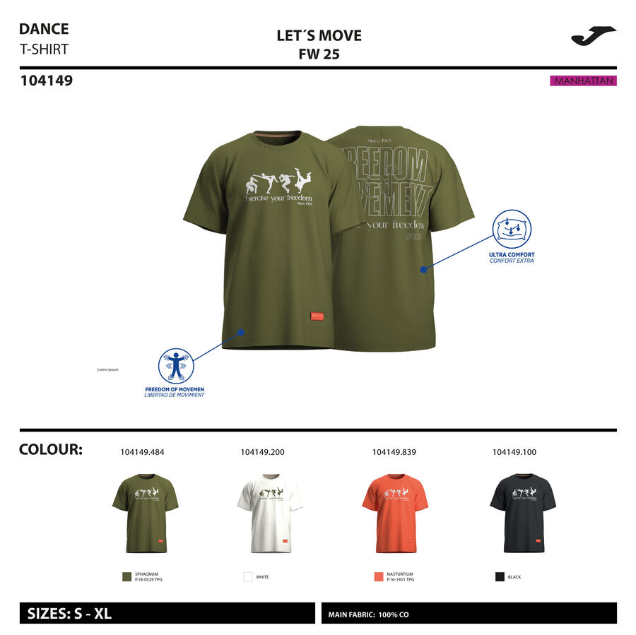 CAMISETA MANGA CORTA STEP