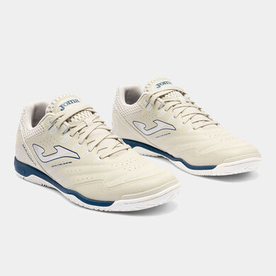 Zapatillas f&uacute;tbol sala Maxima 26 indoor beige