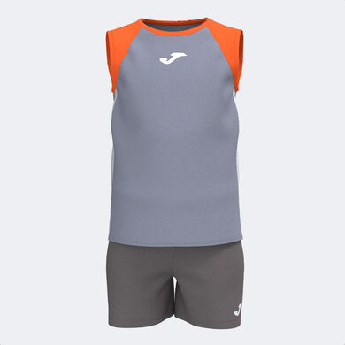 Ensemble junior Kids Camp bleu gris