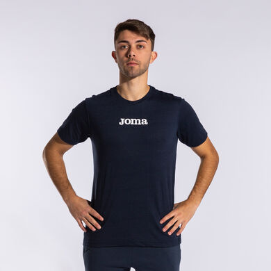 Shirt short sleeve man Lille navy blue