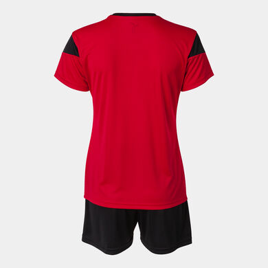 Set mujer Phoenix rojo negro