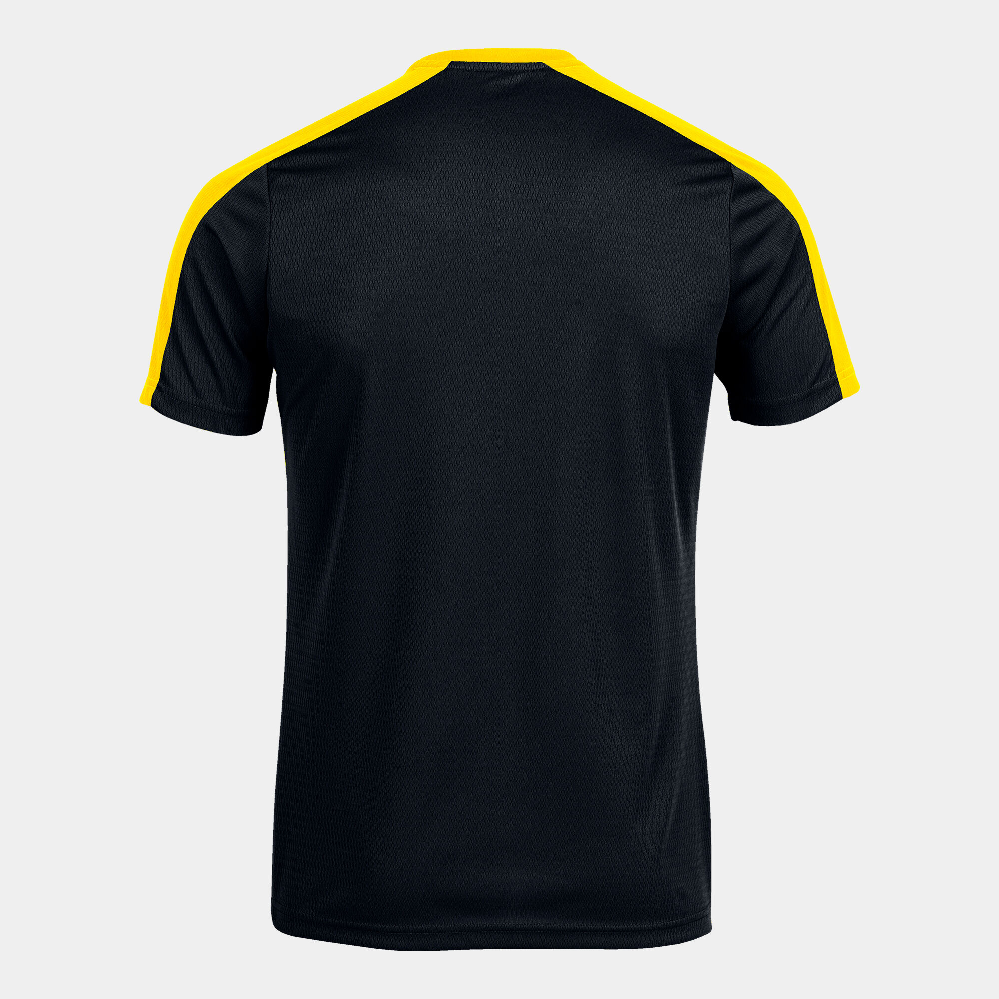 Camiseta manga corta hombre Eco Championship negro amarillo