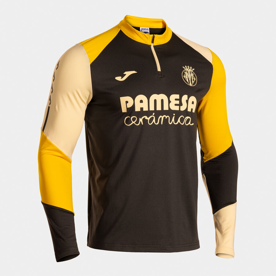 SUDADERA ENTRENA. VILLARREAL