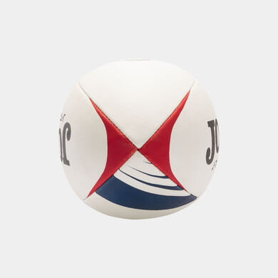 Balón rugby J-Training blanco rojo marino