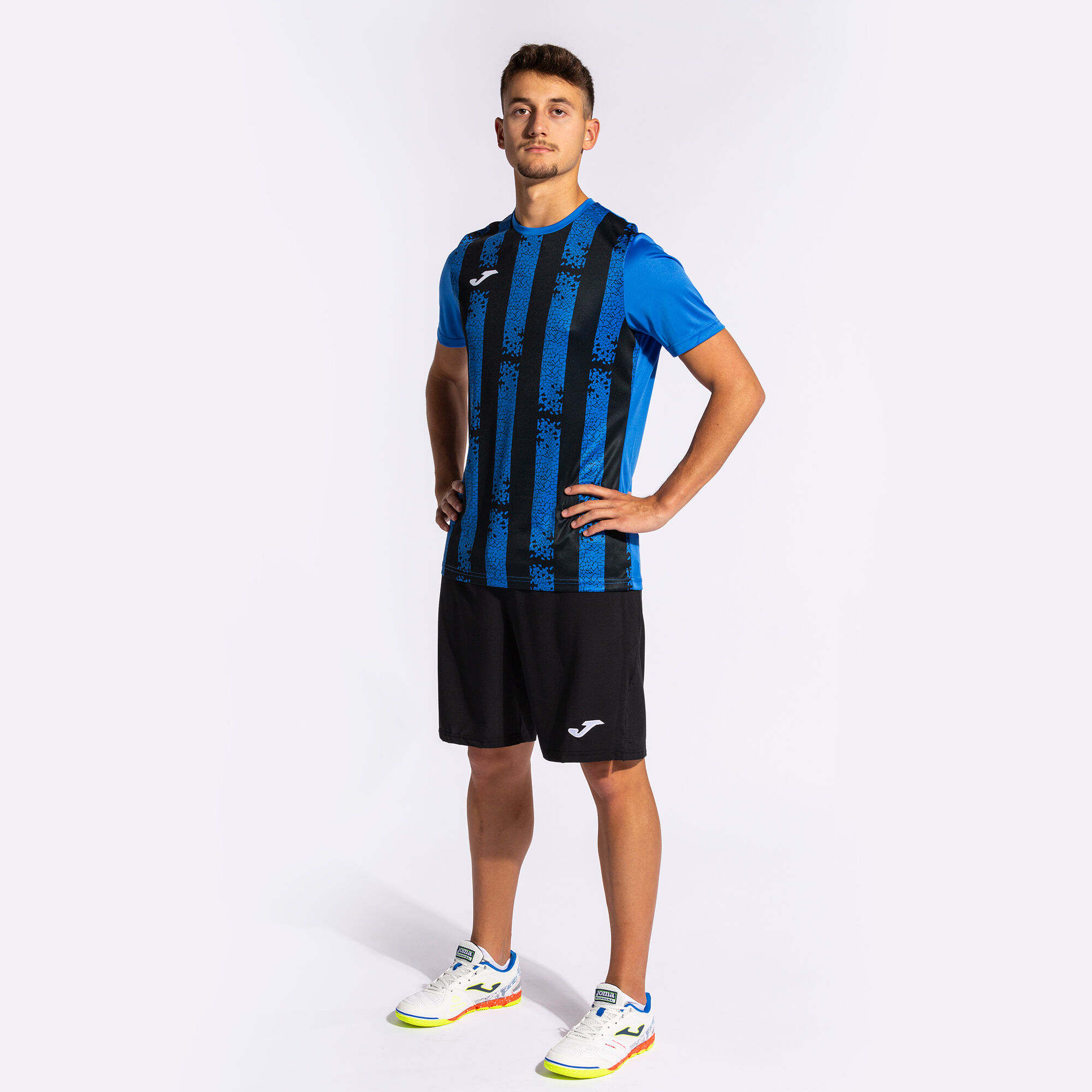Shirt short sleeve man Inter III royal blue black