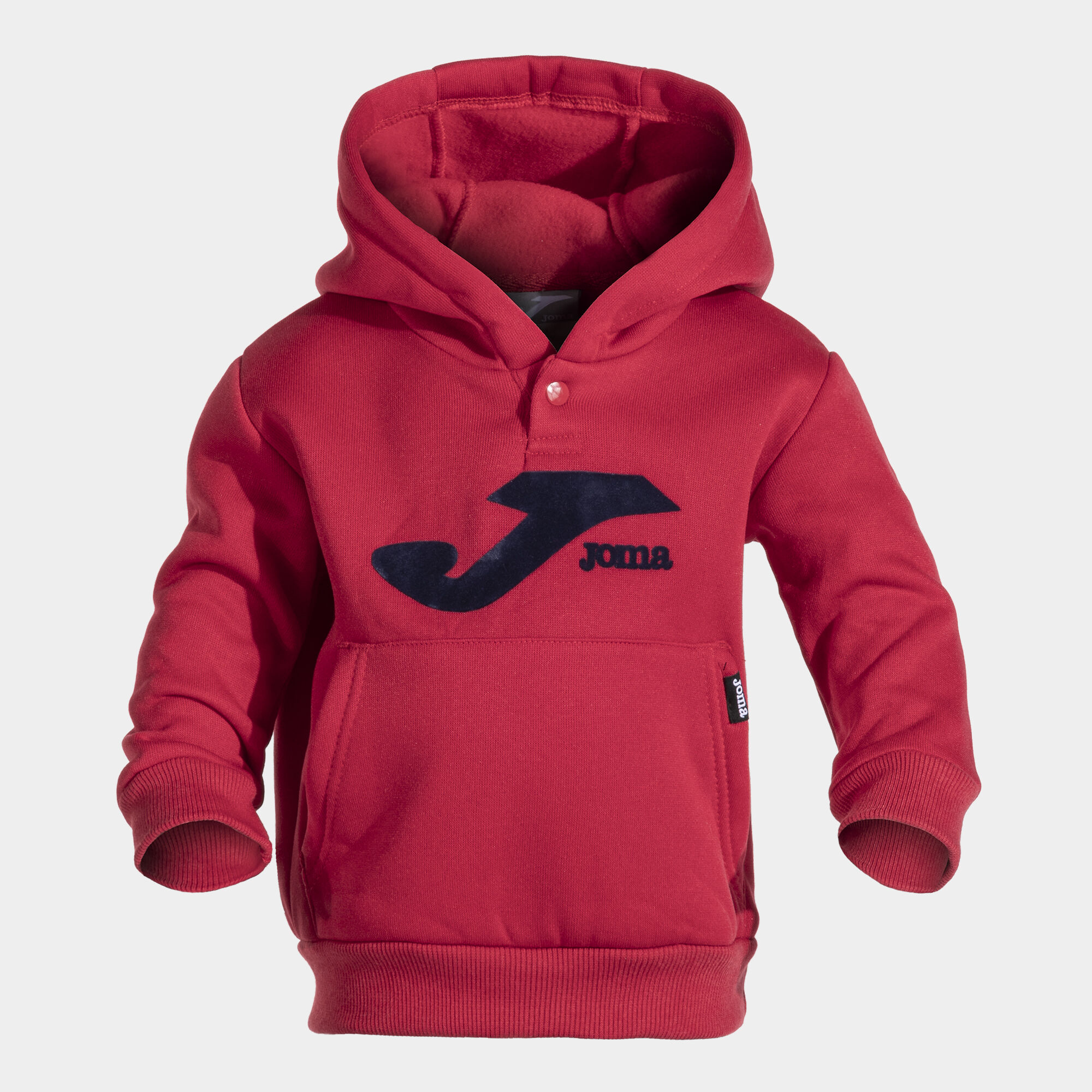 Hooded sweater junior Lion red