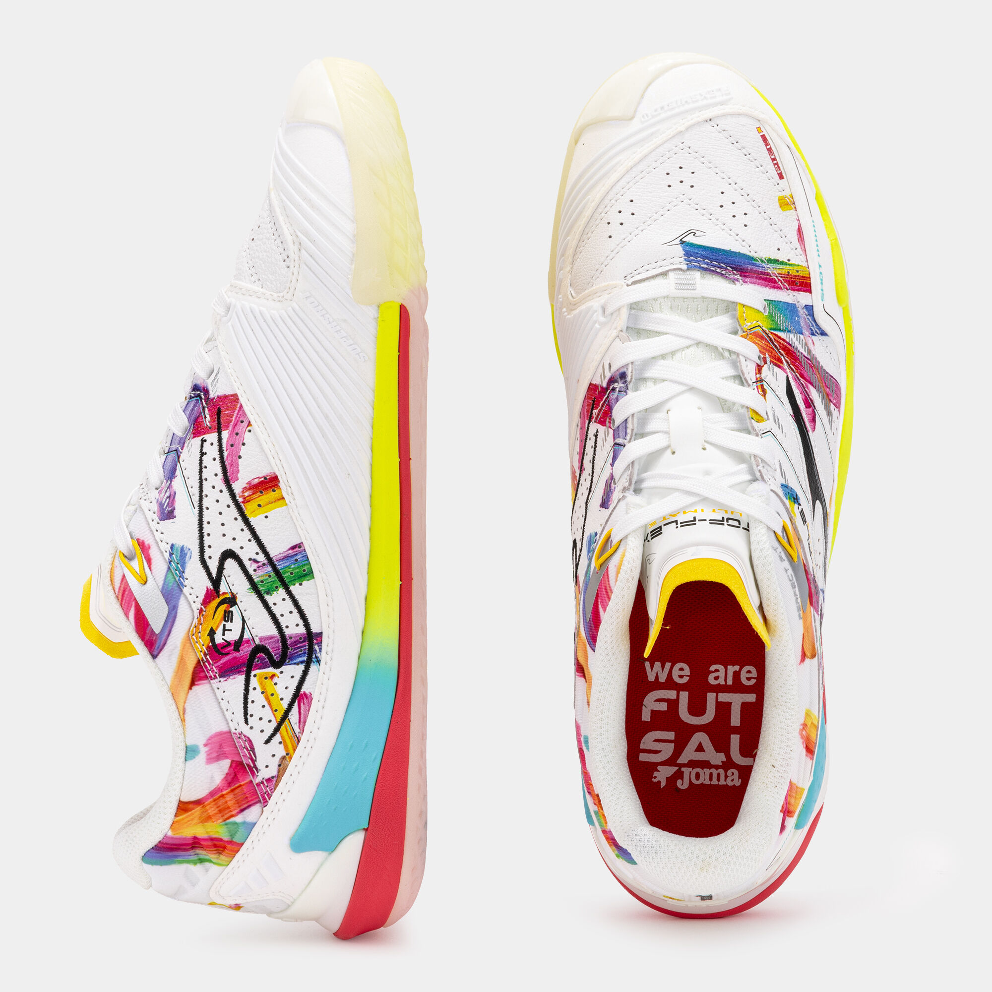 Zapatillas fútbol sala Top Flex Ultimate 26 Graffiti indoor