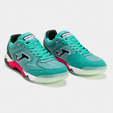 Zapatillas fútbol sala Top Flex Plus indoor turquesa