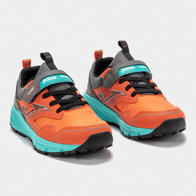 Zapatillas trail Tundra Jr 25 junior rojo