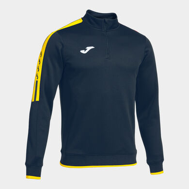 Sudadera hombre Olimpiada marino amarillo