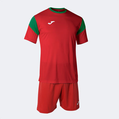 Set hombre Phoenix rojo verde rojo
