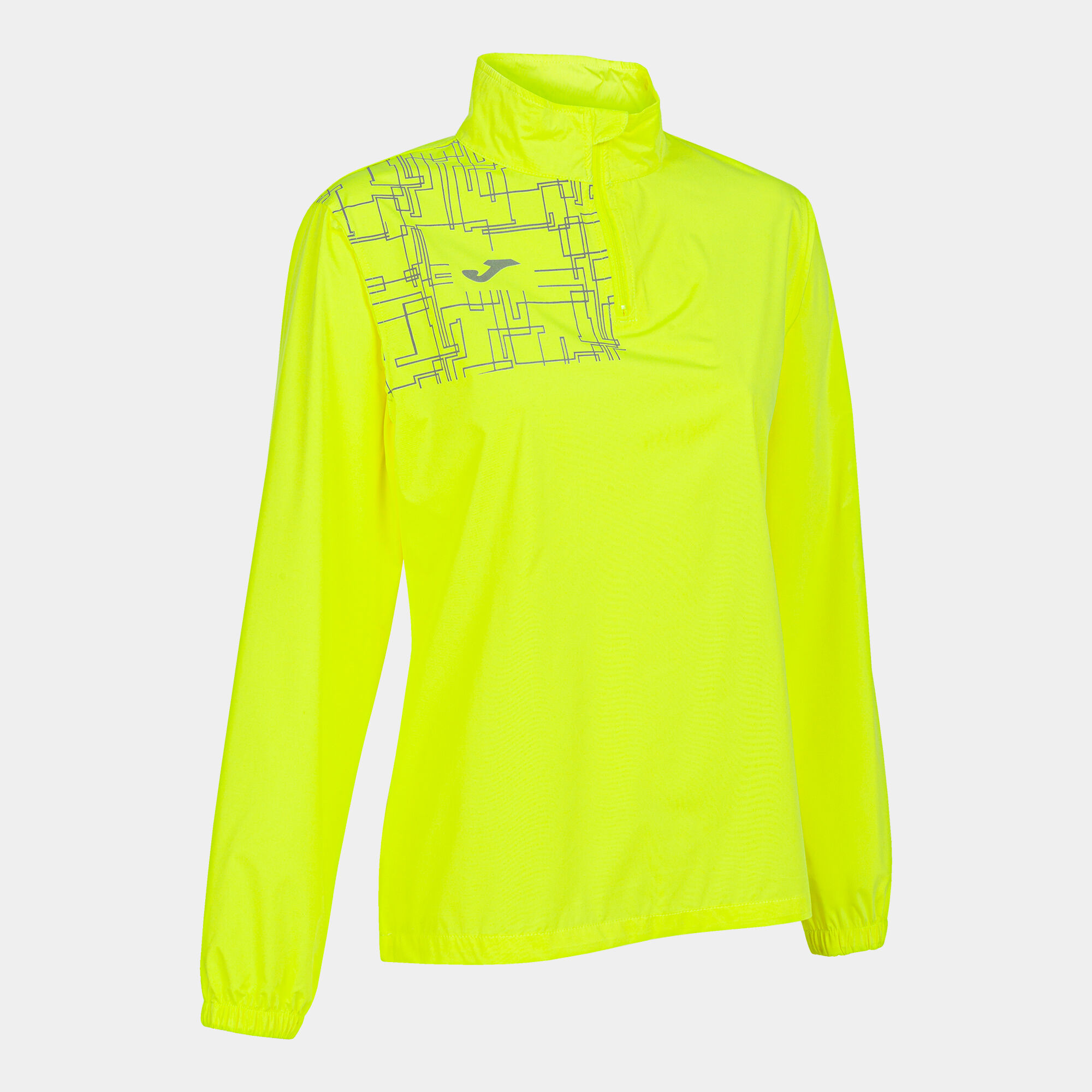 Sweatshirt woman Elite VIII fluorescent yellow