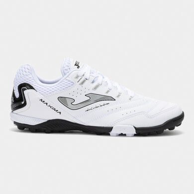 Botas fútbol Maxima 25 moqueta - turf blanco
