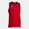 Camiseta sin mangas hombre Final Basket III rojo negro