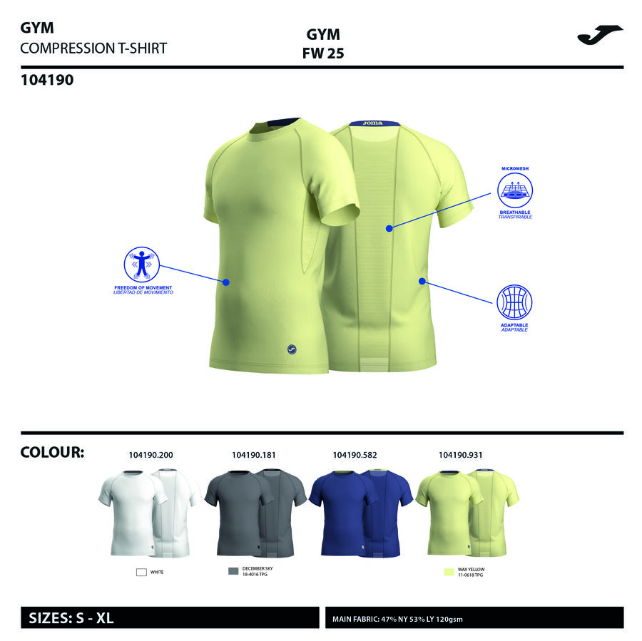 CAMISETA MANGA CORTA CORE